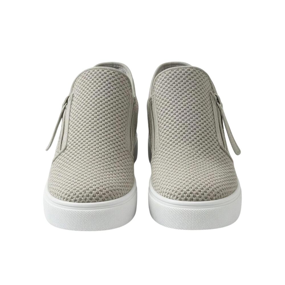 New Steve Madden Gills Sneakers Tan Mesh Platform Wedge Sneakers SZ 10